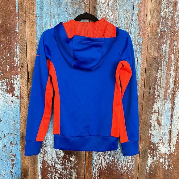 Nike Thermafit Blue Orange University of Mary Zip Up Hoodie Size XS - Picture 5 of 5
